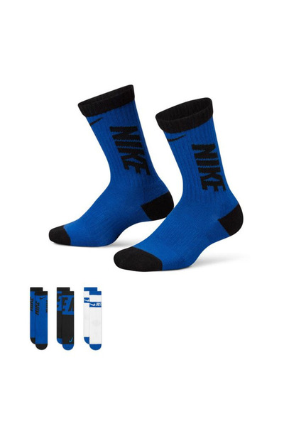 Nike Hbr Sport 3Pk Crew 3-Piece Socks Bn0679 Bn0679-U89