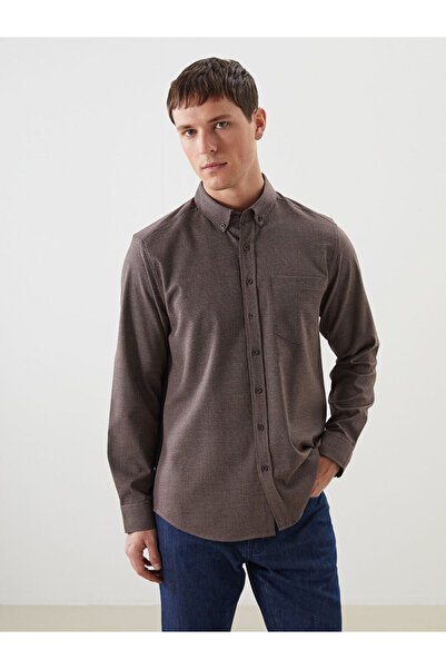 LC Waikiki Regular Fit Dobby Bag Men's Shirt