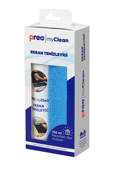 Preo EKRAN TEMİZLEYİCİ SET 250ml MCLN 01