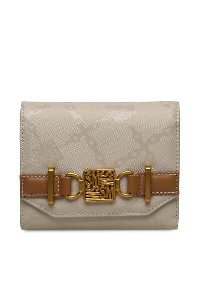 Steve Madden Women's Oden Bone/Camel Wallet