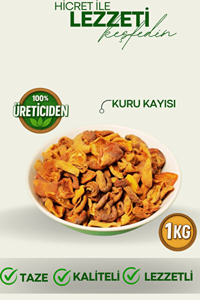 Hicret Kuruyemiş Kuru Kayısı (Hoşaflık Ekşi) - 1 KG