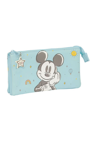 Mickey Mouse Clubhouse Geantă triplă Mickey Mouse Clubhouse Baby Albastru deschis 22 x 12 x 3 cm