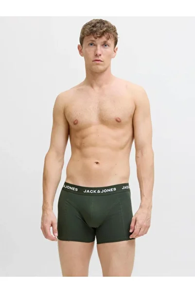 Jack & Jones Pack of 5 - Branded Waistband Trunks