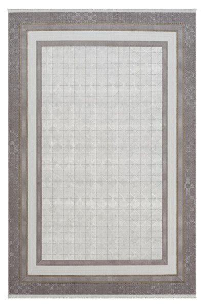 SEYRAN HALI Ahlat Antrasit Halı Yumuşak Dokulu Akrilik Halı Salon Oturma Odas...