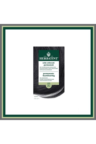 Herbatint Hebatint Permanent haircolour gel 1N Siyah 170ml