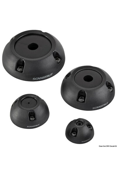 SCANSTRUT Vertical Cable Seal Black Plastic