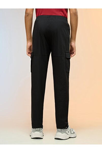 Technosport By Styli Teen Straight Fit Sports Cargo Track Pants