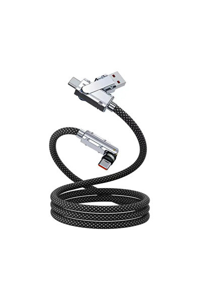 OEM Кабел за данни и бързо зареждане, 2 в 1, QC 3.0, 60W, Универсален, Тип C,...