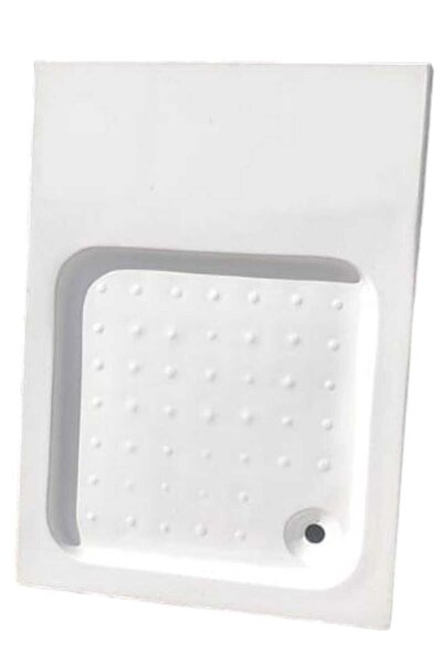 İDATES karavana özel Klozet Alanlı Duş Küveti 80x120