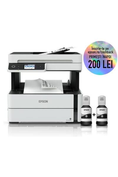 EPSON Multifunctional EcoTank M3170 Monochrome, CISS, A4, 39 ppm, Duplex, Network, Wireless, Fax (Gr