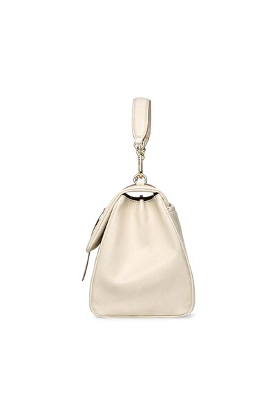 Steve Madden Women's Bengine Bone/Gold Handbag