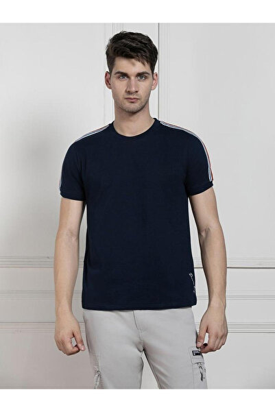 Dennis Lingo By Styli Men Black Crew Neck Cotton T-Shirt