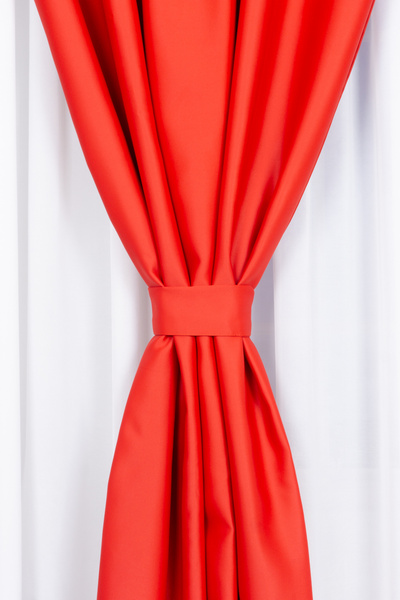 Harnicuta Set of 2 Refined Red Blackout Curtains 2 X L 250cm X H 265cm With Rejansa, BOTD007_plc_2x250x265