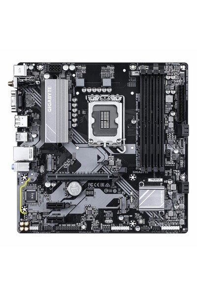 Gigabyte B760M D3HP WiFi6 DDR5 (5600MHz)OC M.2 VGA/HDMI/DP PCIe 4.0 1700P mATX Anakart