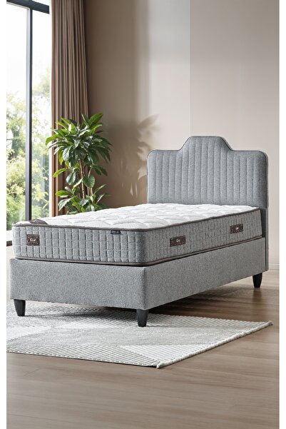 CENNET YATAK Menekşe Modeli Tek Kişilik Antibakteriyel Full Ortopedik Yatak, ...