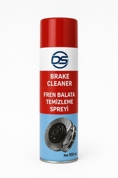 d&s oto bakım DS Fren Balata Temizleyici Sprey 500 ml – Hızlı Kuruyan – Yağ/K...
