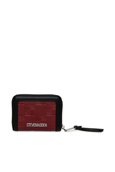 Steve Madden Women's Vikki Red/Silver Wallet
