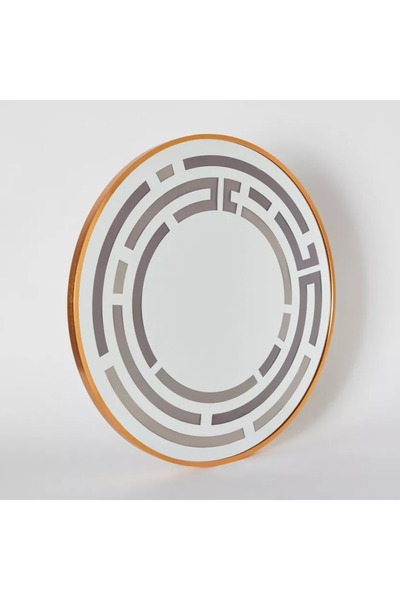 Home Box Meer Aluminium Outer Frame Mirror - 60x60x25 cm
