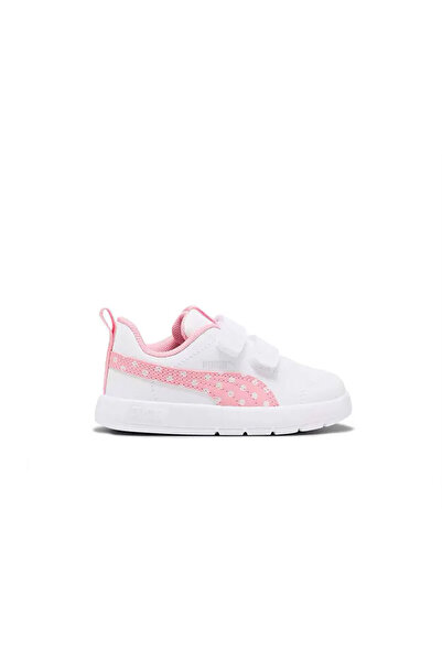 Puma Courtflex V3 Dotty V Inf Baby Casual Shoes 39875905 White