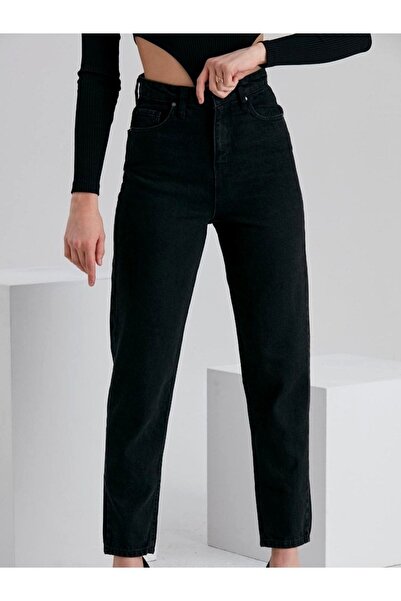 beeke Γυναικείο ψηλόμεσο Lycra Mom Fit Jean 2024
