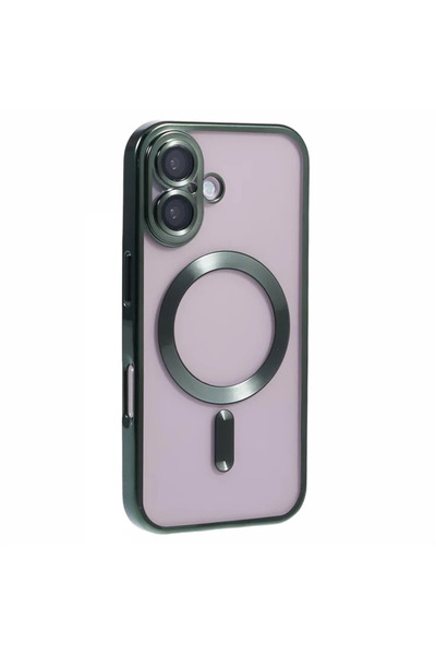 ALC MOBILE Carcasă compatibilă cu Samsung Galaxy A07, MagSafe, contur verde