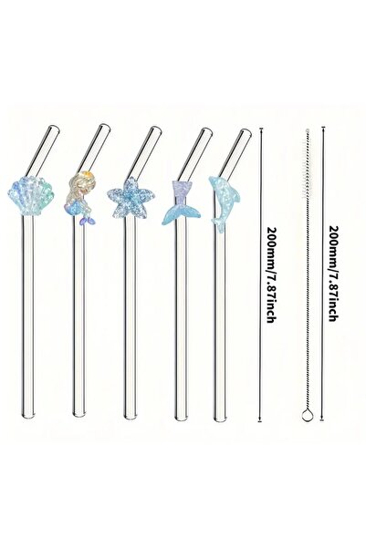 Miki & Miki Glass Pipette Ocean Series 5 Pcs, Birthday