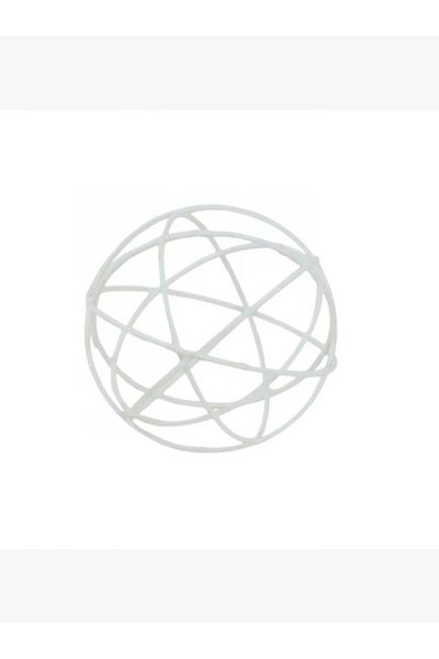 rexa Artwork - Spherical shape, white color, size 15 cm - 2UU9-061