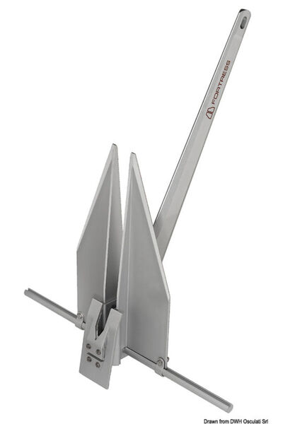 OSCULATI Detachable Fortress Anchor 3.2-21.2 KG