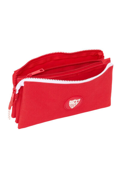 Sevilla Fútbol Club Triple Carry-all Sevilla Fútbol Club Red 22 x 12 x 3 cm