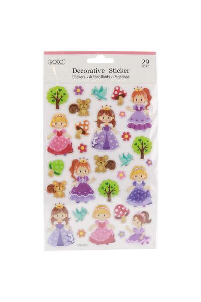 Roco Girls Flowers Stickers