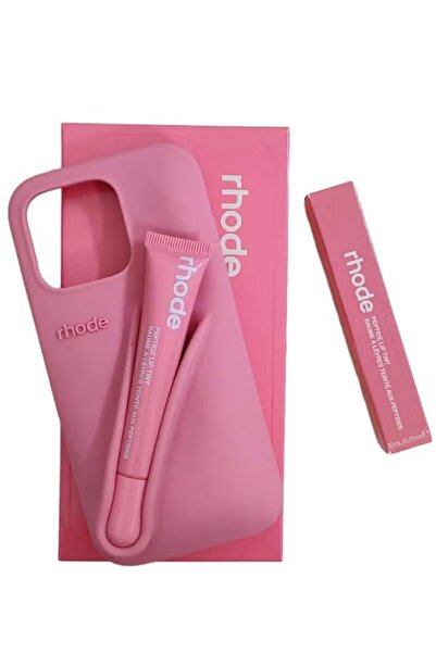 GENERAL Cat-Cot iPhone 15 ProMax Compatible Rhode Summer Lip Case with Lipstick Compartment