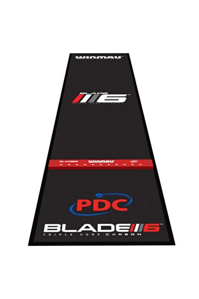WINMAU Pro Zone Precision Blade 6 Soft Feel Black Dart Matı ve Entegre Oche