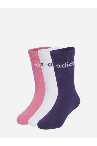 adidas Pack of 3 - Linear Crew Socks