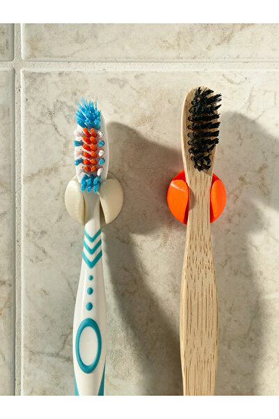 SORA DESIGN Μονός κρεμαστήρας οδοντόβουρτσας, επιτοίχια συσκευή οργάνωσης μπά...