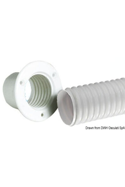 OSCULATI Furtun alb flexibil PVC