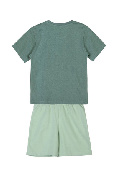 Star Wars Two-piece set of t-shirt and shorts, 100% cotton, multicolor, Mandalorian