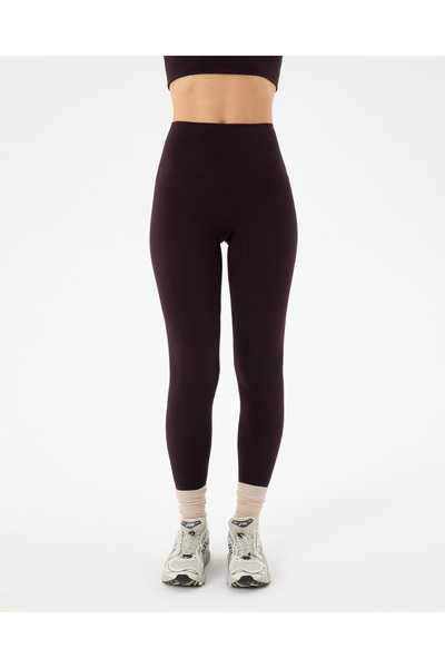 Ayma Active Plum Front Seamless Motion Leggings