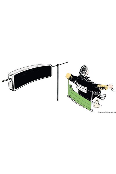 OSCULATI Polyester Cushion for Backrest
