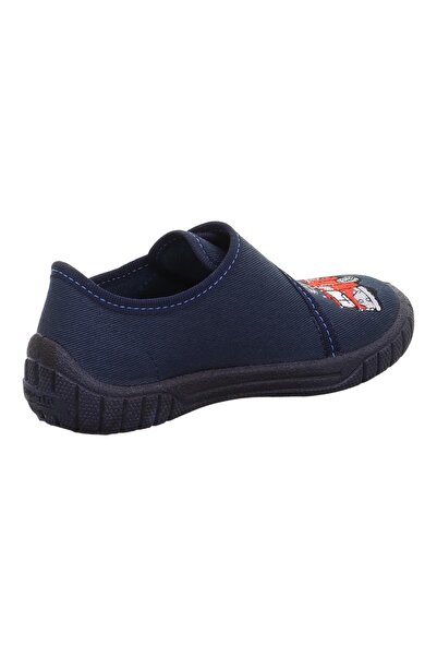 Superfit Men's Linen Home Shoes Navy Blue