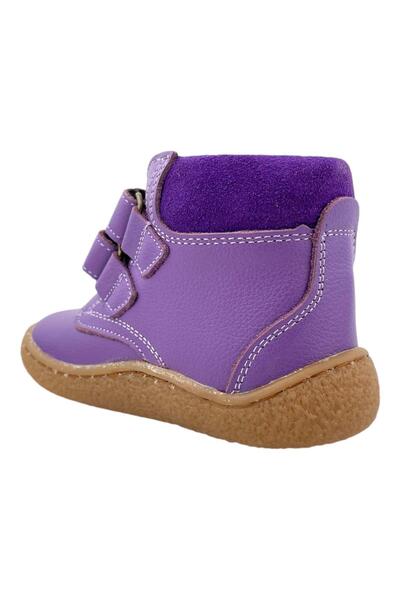 Nubebe Dionissos Ultra Soft Hakiki Deri Bot Mor