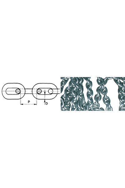 GFN Calibrated Galvanized Chain