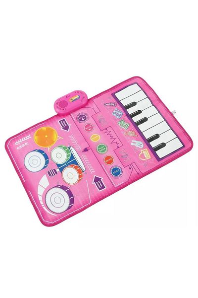 MNS Interactive musical mat for babies and children 1-3 years old with piano and drums, 13 built-in song