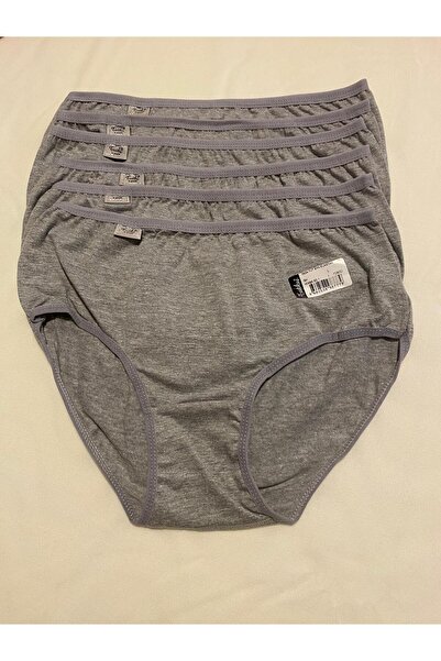 Tutku %100 pamuklu ribana 6'lı bato külot