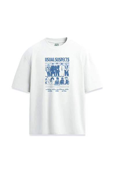Darkia تي شيرت مطبوع بتصميم فيلم Usual Suspects Usual Suspects