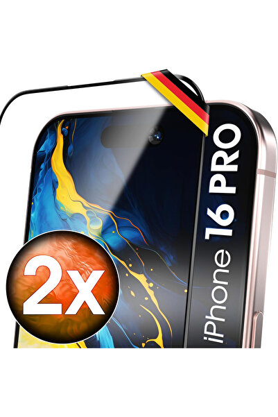 OEM Γυάλινο προστατευτικό οθόνης για iPhone 16 Pro 6.3 " - Σετ 2 τεμαχίων