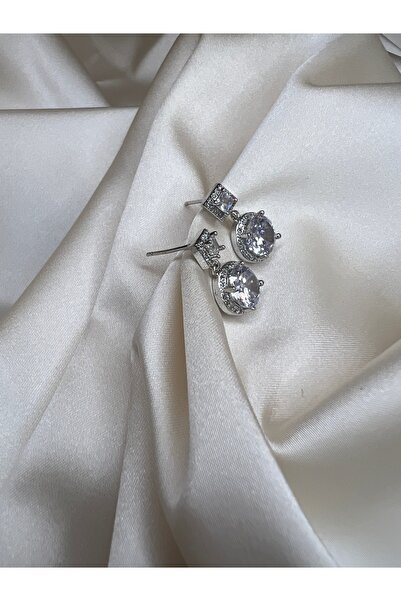 Roha Çelik Silver Chic Küpe