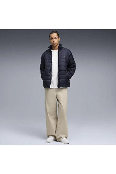 Puma ESS Padded Jacket Lacivert Erkek Mont