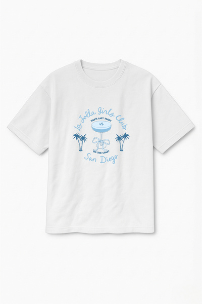 Altair Tr Oversize White Women's Last Toast on the Coast Bachelorette Bachelo...