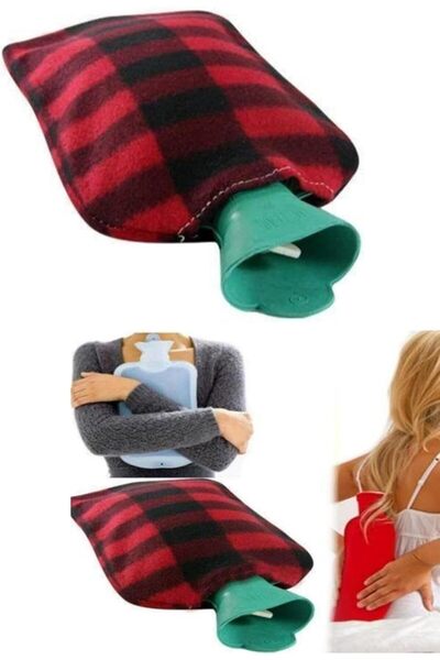 MUBX Hot Water Bag Polar Sheathed Temophor 1 Piece Washable Abdominal Neck Head Warmer Pad