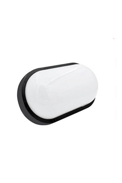 ALLES 20 W Siyah Dış Mekan LED Aplik Oval Siyah Kasa Günışığı ECN-5015 -OS-30